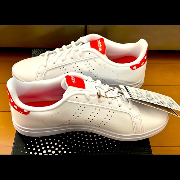 Adidas Minnie Mouse Disney Courtpoint Base Sneaker - Picture 4 of 5